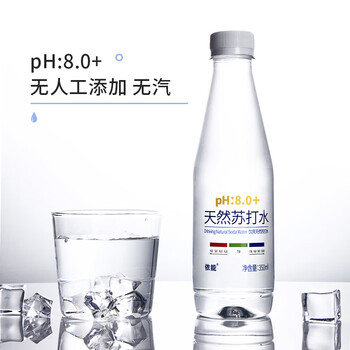依能天然苏打水 弱碱性 无添加饮用天然水 350ml*15瓶 整箱装 依能天然苏打水 弱碱性 无添加饮用天然水 350ml*15瓶 整箱装