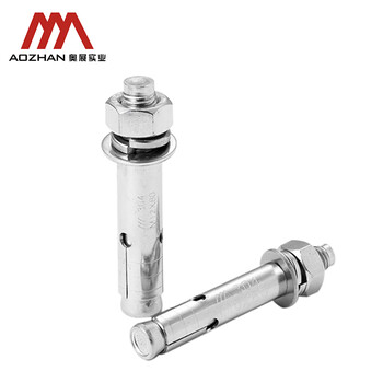 奥展实业(AOZHAN)304不锈钢GB22795膨胀螺栓 M12 *70 2颗/包 奥展实业(AOZHAN)304不锈钢GB22795膨胀螺栓 M12 *70 2颗/包