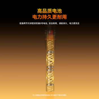 毕亚兹 光纤红光笔光纤测试打光笔5mW断点故障检测器激光红光源测试仪探测笔5公里KM通光笔SC/FC/ST接头