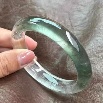 翡翠冰种飘花手镯型号规格- 京东