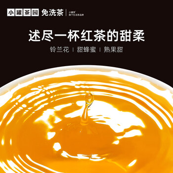 小罐茶园金标系列红茶金骏眉茶一级95g罐装茶叶花果香浓郁 小罐茶出品