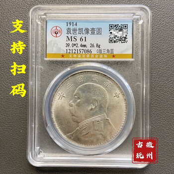 袁大头戏作币合面币 值一百万的袁大头图片| 满汀洲收藏鉴定