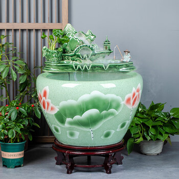 特大荷花缸 • 金魚缸 荷花大鱼缸型号规格- 京东