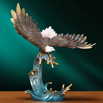 工艺品铜鹰价格报价行情- 京东