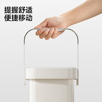 五月花茶渣桶滤茶桶 10L茶叶茶水垃圾桶排水管茶具茶漏废水桶时尚带盖