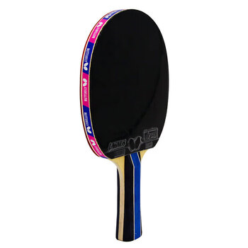 蝴蝶D5乒乓球拍单拍(含拍套)横拍进攻结合弧圈双面阿尤斯反胶 蝴蝶D5乒乓球拍单拍(含拍套)横拍进攻结合弧圈双面阿尤斯反胶