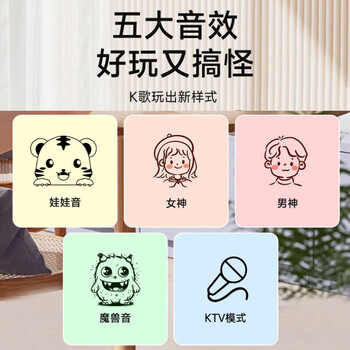 漫步者（EDIFIER）PP203迷你K歌音箱 手提便携式蓝牙音箱 户外音响 商超导购 云岩白