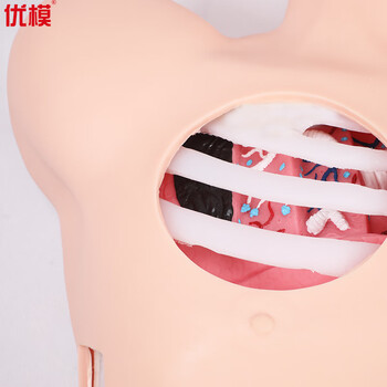 优模胸腔穿刺模拟训练模块张力性气(血)胸呼吸维持技术胸腔穿刺和胸腔闭式引流训练YOMO/L67