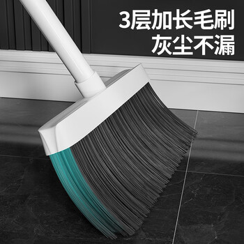 百家好世 扫帚簸箕套装家用毛帚畚箕组合扫把尘推扫地笤帚