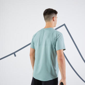 迪卡侬网球服短袖速干仙踪绿(圆领)S/170-4690991 迪卡侬网球服短袖速干仙踪绿(圆领)S/170-4690991