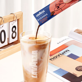 拉瓦萨（LAVAZZA）咖啡液浓缩0糖0脂醇香意式速溶黑咖生椰拿铁-原味浓缩20ml*10条