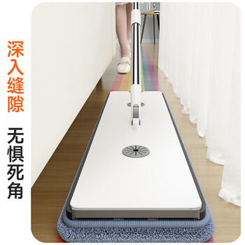 佳帮手平板拖把40cm2布家用一拖净免手洗2025刮刮乐带桶一套拖布地神器