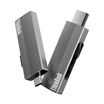 联想Thinkbook 1TB 无线 移动固态硬盘（PSSD）type-c双接口 手机电脑两用办公u盘 BU210