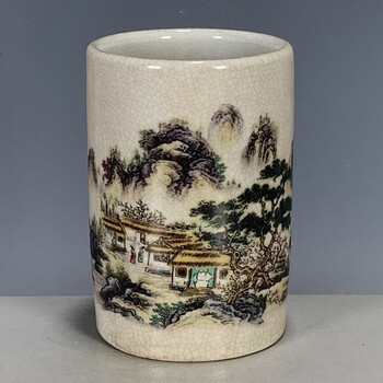 清代陶瓷笔筒价格报价行情- 京东