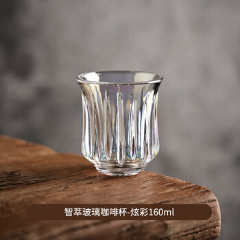 Bincoo手冲咖啡玻璃品鉴杯复古dirty咖啡杯澳白杯意式浓缩杯子