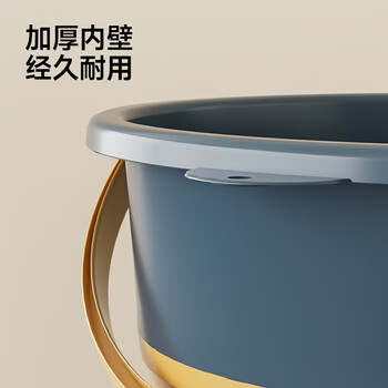 五月花大号折叠水桶泡脚桶16L车载户外储水桶钓鱼桶旅行洗车桶家用