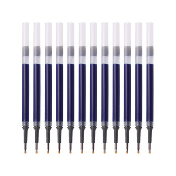 派通（Pentel ）0.5mm速干中性笔彩色替芯（适用于BLP75）LRP5 蓝色 12支装