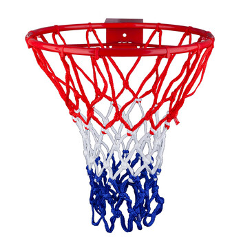 斯伯丁高强度篮球网比赛训练投篮网篮框网兜 8219SPCN红蓝白(单个装) 斯伯丁高强度篮球网比赛训练投篮网篮框网兜 8219SPCN红蓝白(单个装)