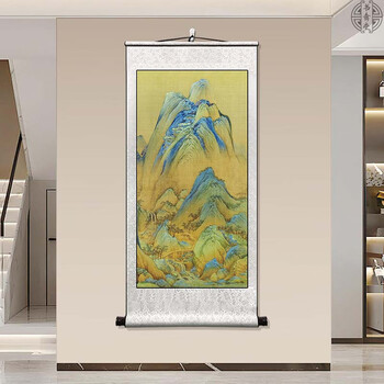 王希孟千里江山图型号规格- 京东