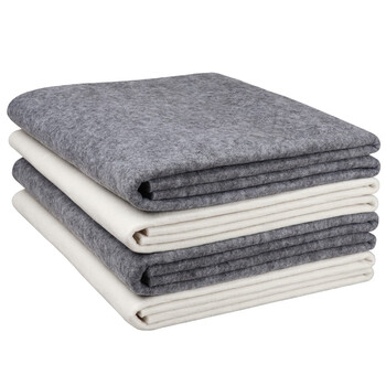 漢墨 加厚耐磨毛毡垫 初学者学生毛笔书法国画画毡白色120*240cm 文房四宝写毛笔字用毛毡布