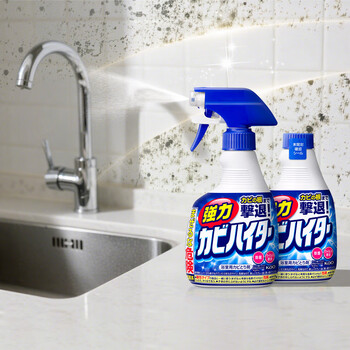 花王（KAO）强力除霉剂800ml 除霉喷雾浴室清洗剂去霉味霉菌清除剂墙体除霉剂