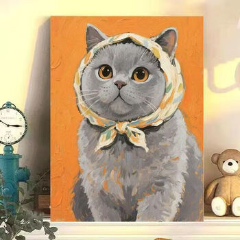 油画小猫品牌及商品- 京东
