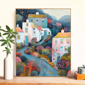 数字油画小镇品牌及商品- 京东