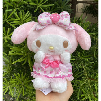 草莓库洛米玩偶日单 草莓系列 玉桂狗 公仔玩偶娃娃 melody 均码