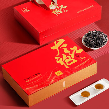 茗山生态茶 茶叶大红袍 乌龙茶 佳节聚惠   独立小泡茶叶礼盒  240g 