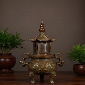 宣德款铜香炉价格报价行情- 京东