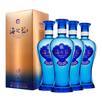 洋河海之蓝42度480ml价格报价行情- 京东