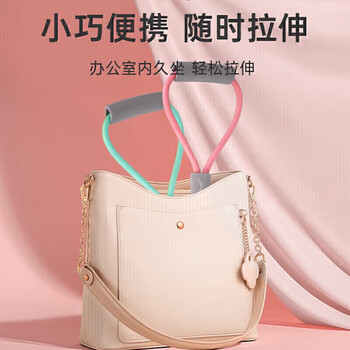 李宁（LI-NING）8字拉力器八字瑜伽弹力带开背扩胸练背拉力绳肩颈拉伸健身器材