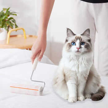 Nittocolocolo粘毛器滚筒16cm1卷40撕日本进口强粘宠物除猫毛神器C9060 Nittocolocolo粘毛器滚筒16cm1卷40撕日本进口强粘宠物除猫毛神器C9060