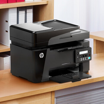 惠普（HP）M126snw Plus 黑白激光无线家用打印机 打印复印扫描 有线网络连接 连续复印扫描