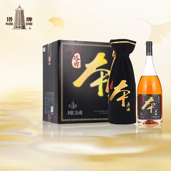 塔牌 绍兴黄酒 本美 半干型黄酒 500ml 塔牌本酒型号规格- 京东