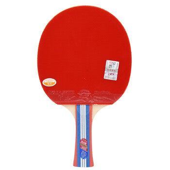 729 乒乓球拍横拍长柄单拍 友谊金4星四星兵乓球成品拍