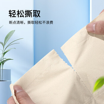 泉林本色有芯卷纸 3层218节*12卷卫生纸厕纸卷筒手纸不漂白健康本色实惠装
