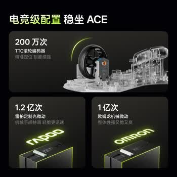 雷柏(Rapoo)VT3sMAX二代双8K版 中小手无线/有线双模游戏鼠标 PAW3950引擎人体工学设计原生8K+8K回报率 黑色 雷柏(Rapoo)VT3sMAX二代双8K版 中小手无线/有线双模游戏鼠标 PAW3950引擎人体工学设计原生8K+8K回报率 黑色