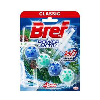 妙力（Bref）汉高进口洁厕球 1挂松木香马桶挂壁清洁球除臭留香洁厕宝去污防垢
