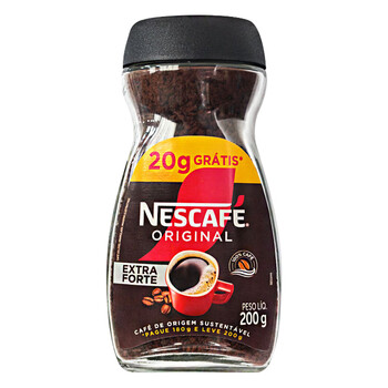 雀巢（Nestle）醇品咖啡200g 冷热速溶黑咖啡 健身控卡 原装进口 