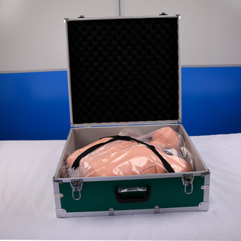 勤良高级气胸穿刺减压训练模型模拟人医用气胸穿刺急救练习人体模型淋巴结穿刺教学训练模型 QL/LQ7