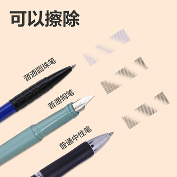 得力（deli）彩色半砂磨砂钢笔橡皮擦  普通中性笔/普通钢笔/普通圆珠笔/普通铅笔专用  学生文具  五支装/盒