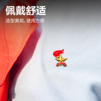 得力(deli)【全网低价】得力(deli)少先队队徽 小学生少先队员队徽 立体磁吸款 6枚装 50561 得力(deli)【全网低价】得力(deli)少先队队徽 小学生少先队员队徽 立体磁吸款 6枚装 50561