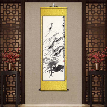 齐白石虾图型号规格- 京东