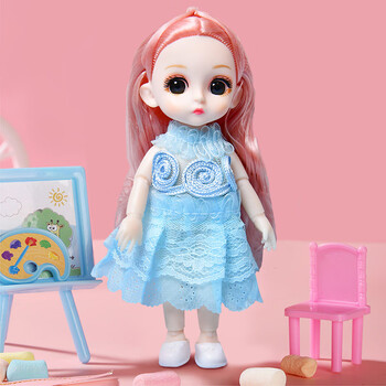 儿童洋娃娃女孩仿真公主换装玩偶女小号可换衣生日礼物过家家玩具