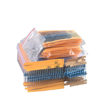 科睿才金属膜电阻包1/4W 五色环电阻1%精度 （1/4W）41种每种20只 Q1000025