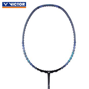 VICTOR威克多羽毛球拍胜利铁锤单拍TK-HMRL EX铁灰蓝5U已穿线23磅附手胶
