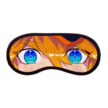 动漫眼罩睡眠男女士遮光冰袋冰敷热敷眼睛卡通可爱二次元周边斜眼