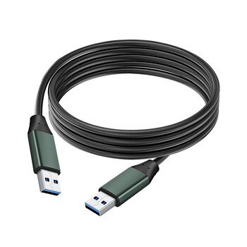 北山雀 USB3.0公对公 3米 双头高速传输移动音频盒公头延长连接线 笔记本电脑散热器电视机顶盒BSQ-AM10A