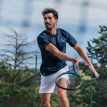 迪卡侬网球服短袖速干藏青色(圆领)S/170-4565927 迪卡侬网球服短袖速干藏青色(圆领)S/170-4565927